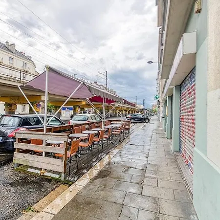 Entre Gare Et Centre-Ville: Lit Double, Wifi Grenoble Exterior photo