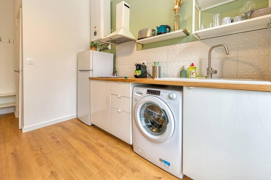 Entre Gare Et Centre-ville: Lit Double, Wifi Apartment Grenoble